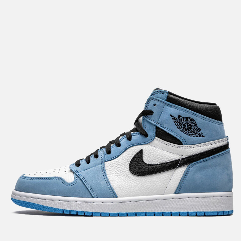 Jordan 1 Retro High White University Blue Black 2 Jordan 1 Retro High White University Blue Black — изображение 2