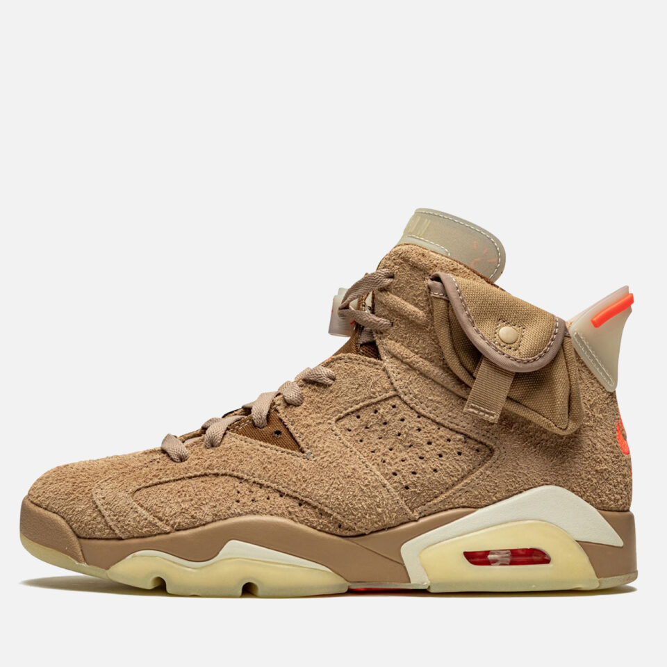Travis Scott X Air Jordan 6 Retro British Khaki 2 Travis Scott X Air Jordan 6 Retro British Khaki — изображение 2