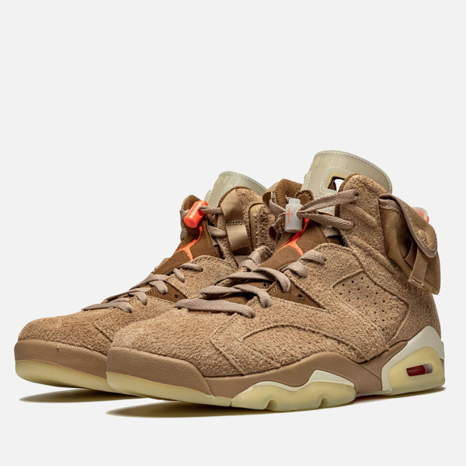 Travis Scott X Air Jordan 6 Retro British Khaki 3 Travis Scott X Air Jordan 6 Retro British Khaki — изображение 3