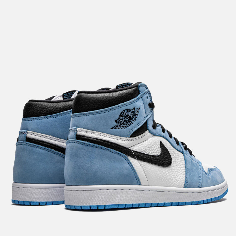 Jordan 1 Retro High White University Blue Black — изображение 4