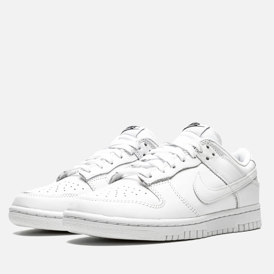 Nike Dunk Low Triple White — изображение 4
