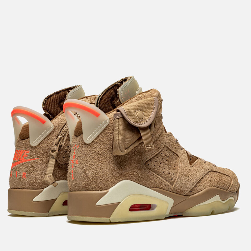 Travis Scott X Air Jordan 6 Retro British Khaki 4 Travis Scott X Air Jordan 6 Retro British Khaki — изображение 4