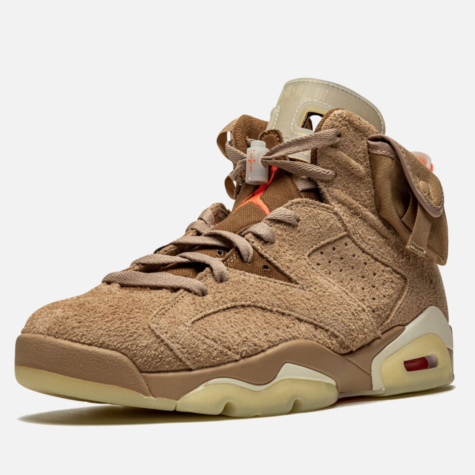 Travis Scott X Air Jordan 6 Retro British Khaki 5 Travis Scott X Air Jordan 6 Retro British Khaki — изображение 5