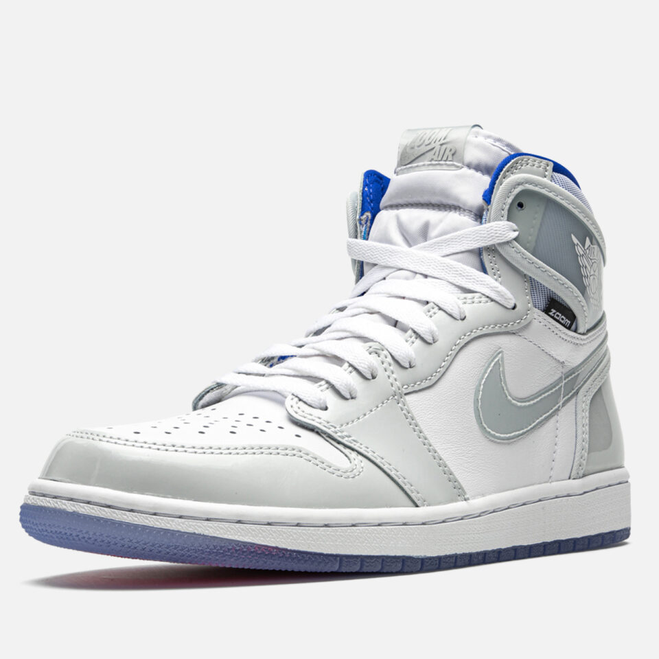 Jordan 1 Retro High Zoom White Racer Blue — изображение 5