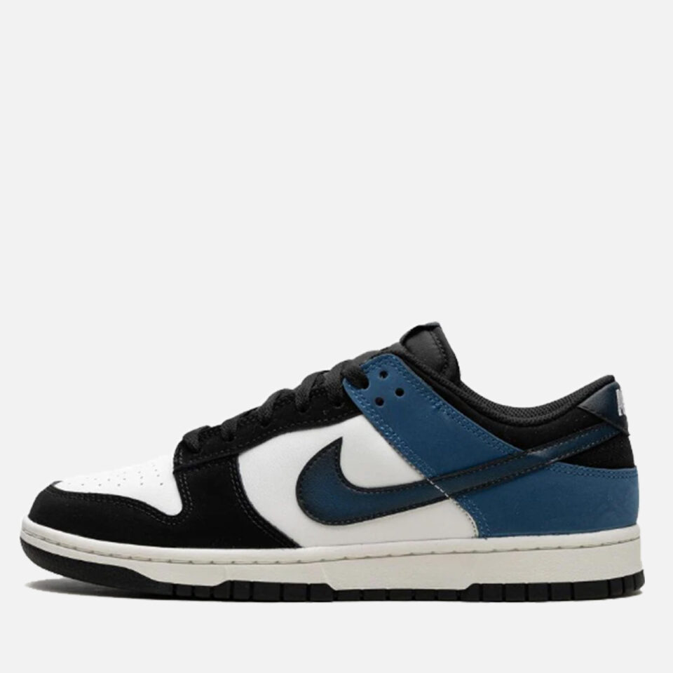 Nike Dunk Low Airbrush - Industrial Blue — изображение 2