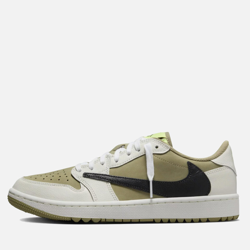 Travis Scott X Air Jordan 1 Low Golf Neutral Olive — изображение 2