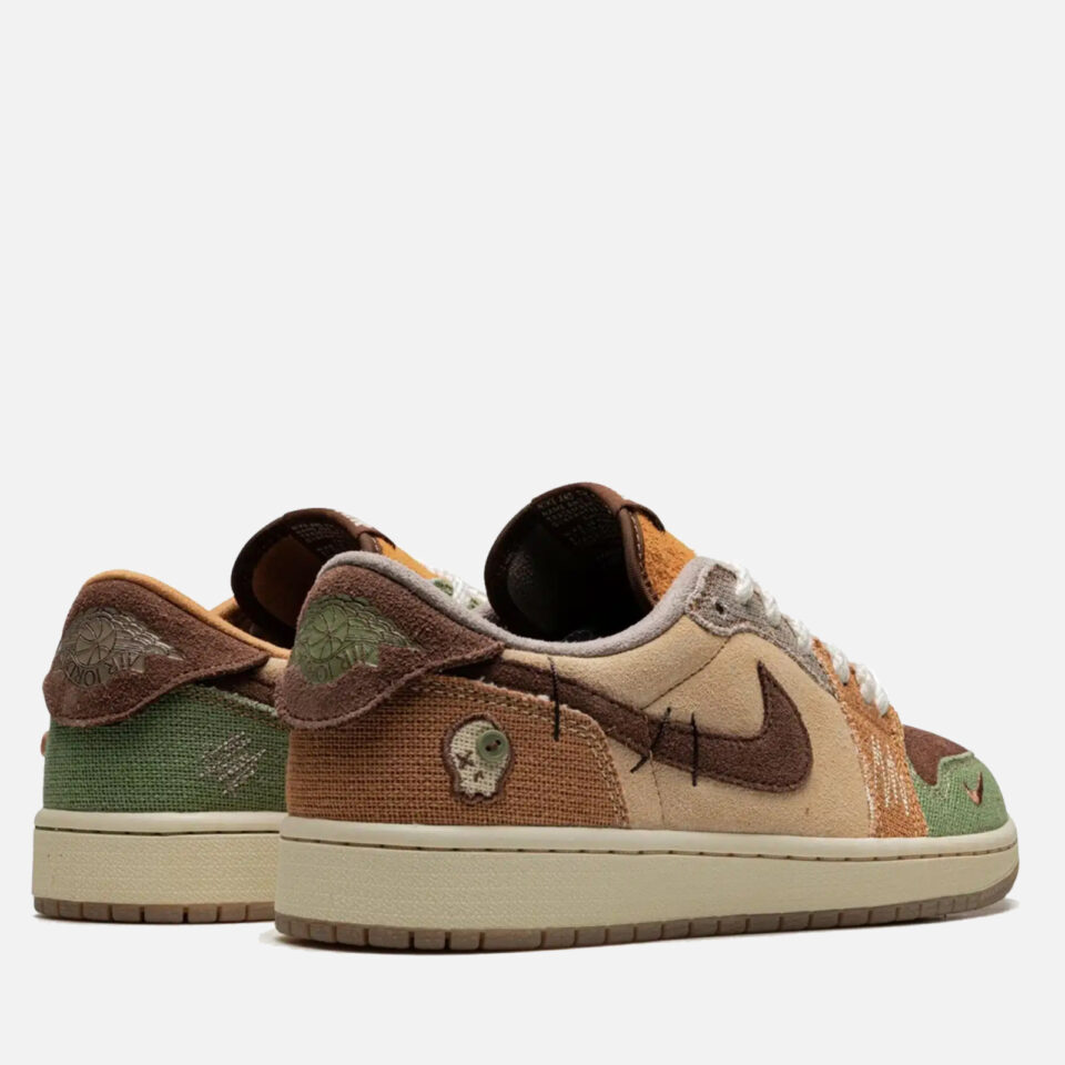 Zion Williamson X Air Jordan 1 Retro Low OG Voodoo S 4 Zion Williamson X Air Jordan 1 Retro Low OG Voodoo S — изображение 4