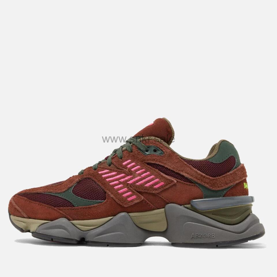 New Balance 9060 Burgundy Pink 2 New Balance 9060 Burgundy Pink — изображение 2