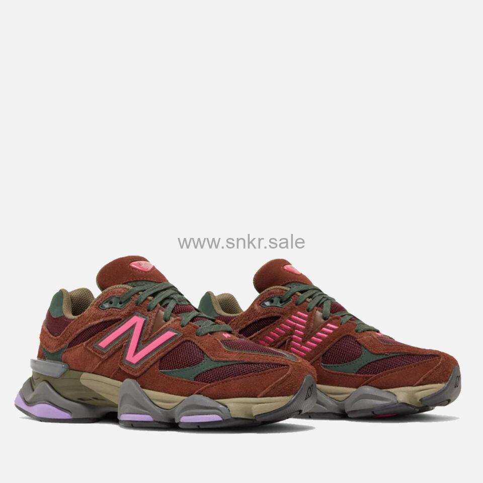 New Balance 9060 Burgundy Pink 3 New Balance 9060 Burgundy Pink — изображение 3